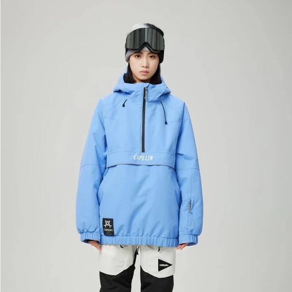 Sailor Pullover Snowboarding Jacket - Ice blue - Picture 2 of 7